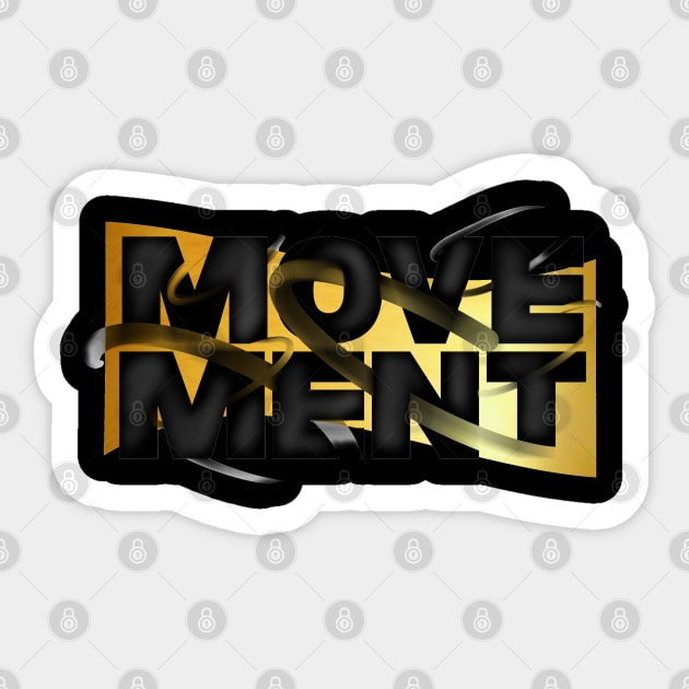 Movement Sticker by SAN ART STUDIO 